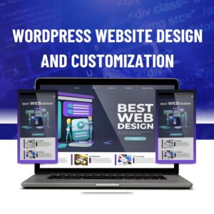 WordPress website design and customization