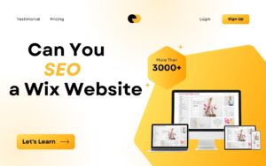 Can You SEO a Wix Website