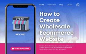 Create Wholesale Ecommerce Website